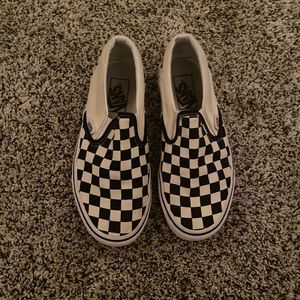 checkered vans